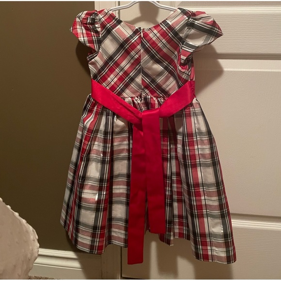 Girls plaid dress size 4/4T - Picture 2 of 3